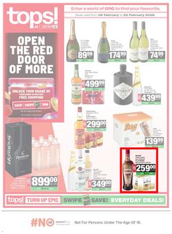 TOPS At SPAR Namibia : Turn Up Epic (09 February - 22 February 2026), page 1