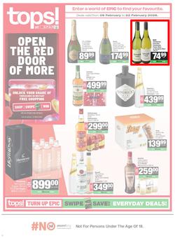 TOPS At SPAR Namibia : Turn Up Epic (09 February - 22 February 2026), page 1