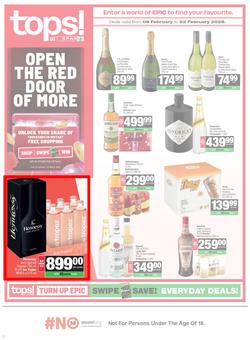 TOPS At SPAR Namibia : Turn Up Epic (09 February - 22 February 2026), page 1