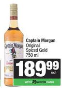 Captain Morgan Original Spiced Gold-750ml