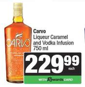 Carvo Liqueur Caramel And Vodka Infusion-750ml