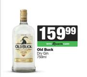 Old Buck Dry Gin-750ml
