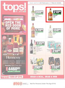 TOPS at SPAR Namibia : Grab A Deal, Grab A Win (23 February - 08 March 2026), page 1