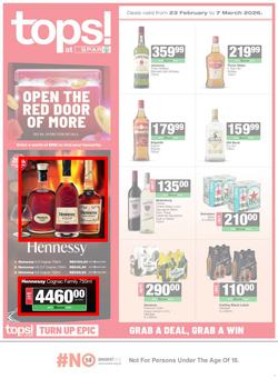 TOPS at SPAR Namibia : Grab A Deal, Grab A Win (23 February - 08 March 2026), page 1