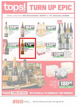 TOPS at SPAR Namibia : Turn Up Epic (29 December 2025 - 10 January 2026), page 1