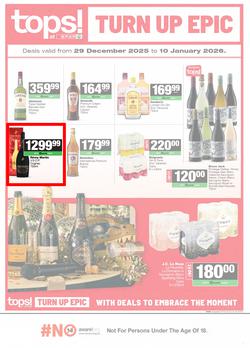 TOPS at SPAR Namibia : Turn Up Epic (29 December 2025 - 10 January 2026), page 1