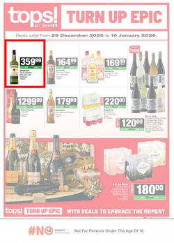 TOPS at SPAR Namibia : Turn Up Epic (29 December 2025 - 10 January 2026), page 1