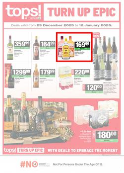TOPS at SPAR Namibia : Turn Up Epic (29 December 2025 - 10 January 2026), page 1