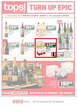 TOPS at SPAR Namibia : Turn Up Epic (29 December 2025 - 10 January 2026), page 1