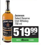 Jameson Select Reserve Irish Whisky-750ml
