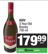23KWV 3 Year Old Brandy-750ml