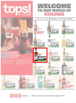 Tops At SPAR Namibia : Welcome To Our World Of Kulcha (23 September - 07 October 2025), page 1