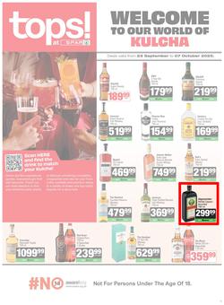 Tops At SPAR Namibia : Welcome To Our World Of Kulcha (23 September - 07 October 2025), page 1