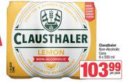 Clausthaler Non Alcoholic Cans-6 x 500ml Per Pack