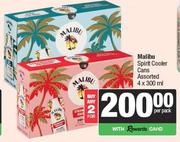 Malibu Spirit Cooler Cans Assorted-For 2 x 4 x 300ml Per Pack