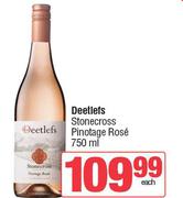 Deetlefs Stonecross Pinotage Rose-750ml Each