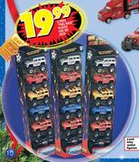 "Pull Back" Plastic Car Set-6 Piece