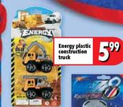 Energy Plastic Construction Truck