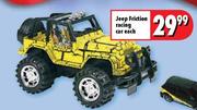 Jeep Friction Raing Car