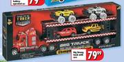 Big Strong Truck With Cars