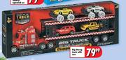 Big Strong Truck With Cars
