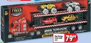 Big Strong Truck With Cars
