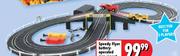Speedy Flyer Battery-Operated Race Car Set