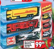 Die-Cast/Plastic Motorway Emergency Play Set