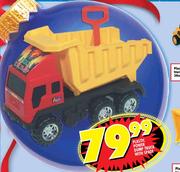 Plastic Power Dump Truck With Spade