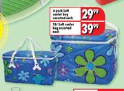 6-Pack Soft Cooler Bag Assorted Each