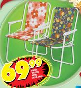 Spring Tension Metal Chair Each