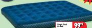 Double Flock Air Bed