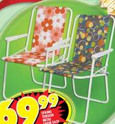 Spring Tension Metal Chair Each