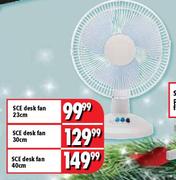 SCE Desk Fan 23cm