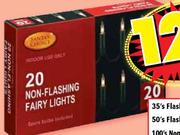 50 Non-Flashing Fairy Lights