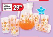 7-Piece Decorated Glass Drink Set