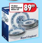 12-Piece Royal England Dinner Set