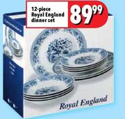 12-Piece Royal England Dinner Set