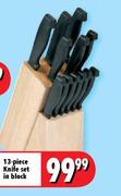 13-Piece Knife Set in Block