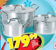 6-Piece Saturn Aluminium Cookware Set