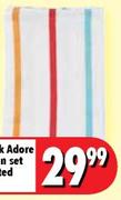 4-Pack Adore Napkin Set Assorted Each
