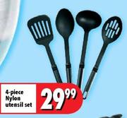 4-Piece Nylon Utensil Set