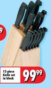 13-Piece Knife Set in Block