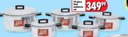 10 Piece hart Cookware set