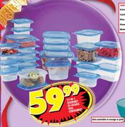27-in-1 Gourmet Re-Usable Seal Containers 