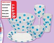 Dimples Range Dinner Plate