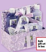 Bath Gift Set In Box