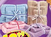 Cotton Towel Set-3Pcs. Each
