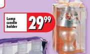 Lamp candle Holder