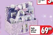 Bath Gift Set In Box